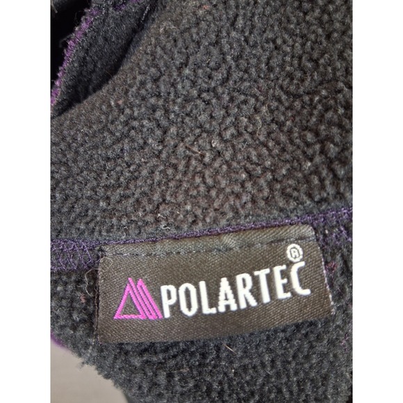 Vintage REI Adult Jacket L Purple Fleece Full Zip USA Made 90s Retro Polartec - Picture 7 of 8